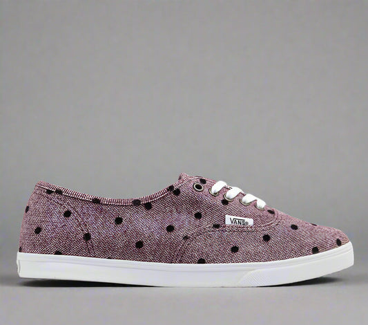 VANS |AUTHENTIC | LO PRO | BURGANDY/WHITE