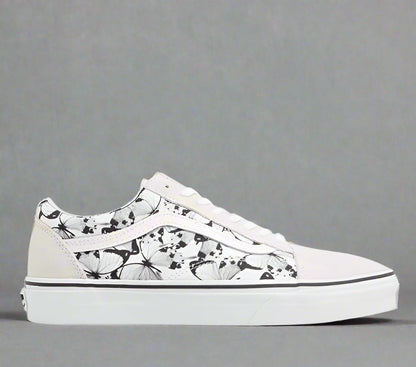 VANS | OLD SKOOL (BUTTERFLY) TRUE WHITE | BLACK